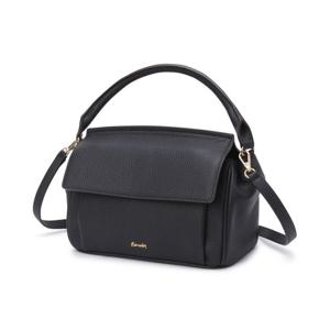 [금강제화(여성)]르느와르 여성 소가죽 미디엄 라운드 토트백 BAGTO2411WRENF1 블랙