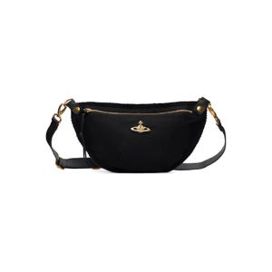 비비안웨스트우드 클러치백 블랙 시티 캔버스 파우치 251314M171002