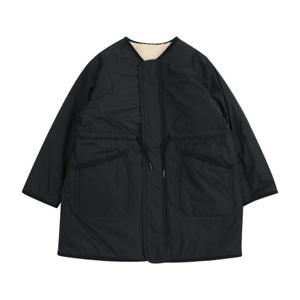 [빈]블랙 아이보리 리버시블 패딩점퍼BY61JP01BK