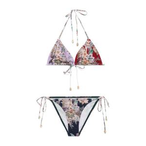 짐머만 에메랄드 그린 페이즐리 홀터넥 비키니 세트 1839WSS 25