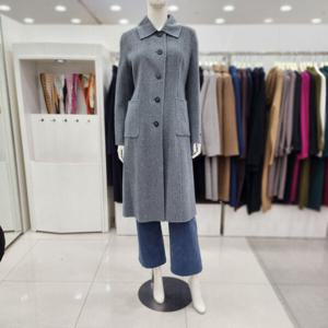 [조이너스]여성 코트 23신상 A라인 캐시미어 모직 핸드메이드 롱