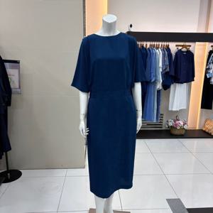 [아이잗바바]턱 디테일 사이드 밴딩 원피스 BP6A0OP061_JJ