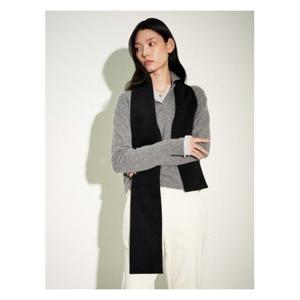 [빈폴레이디스]캐시미어 혼방 T칼라 풀오버  그레이 (BF4X51C034