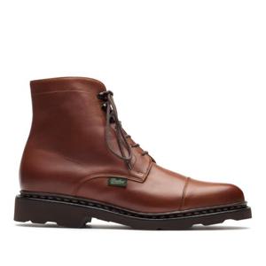 파라부트 레이스업 캡 토 앵클 부츠 177002 LIS MARRON