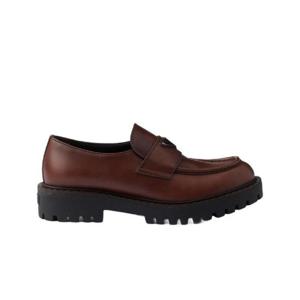 프라다 브러쉬드 레더 로퍼 에보니 2DE151-070-F0192