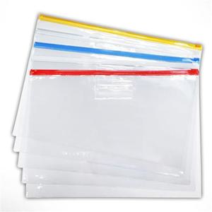 지퍼팩타입 소품정리 투명케이스 A4 10개 투명케이스
