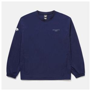 [데상트]데상트긴팔티 TQT SP323UWH82-NAVY 워딩 그래픽 우븐 맨