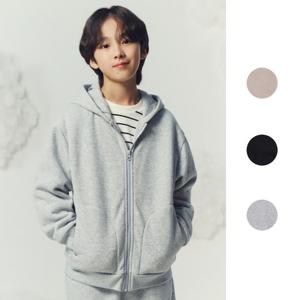 탑텐키즈 MKE4TC3002 공용 베이직 보아본딩 후드 집업