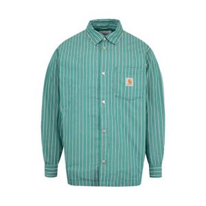 칼하트 그림스비 스트라이프 자카드 셔츠 재킷 I035156