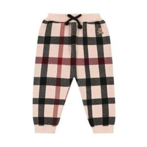 [닥스베이비]베어자수 체크 스웨터팬츠(EUF31PL32M)