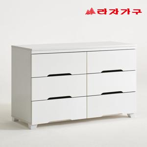 라자가구 로나 1200 3단 속깊은 E0 등급 다용도 옷 수납 서랍장