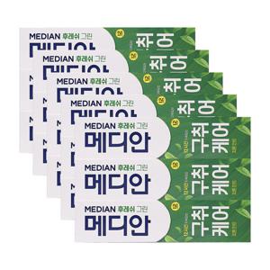 [메디안]메디안 후레쉬 그린 치약 120g 3입 x5