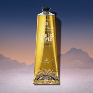 록시땅 2025 홀리데이 뤼미에르 디베 휩드 핸드크림 150ml