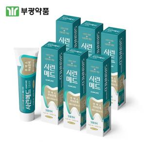 부광약품 시린메드 검케어민트치약 100g 6개