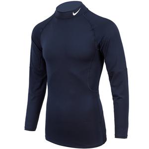 [정품] 나이키 프로 드라이 핏 피트니스 목크 긴팔 탑 (FB7909-451)