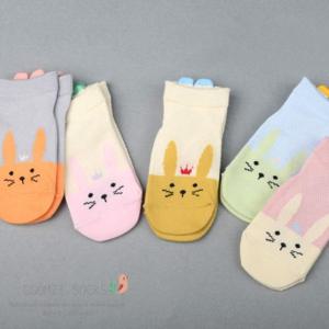 [꼼지]J루시망커즈(5족세트) 유아양말/여름양말/유아동/양말세트/아기양말/신생아양말/어린이