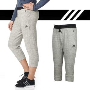 아디다스우먼 코튼플리스 3/4 칠부팬츠 S93962