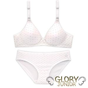 [고아라]75A~85A/주니어3단계 노와이어 몰드브라팬티2종(GLB1753)