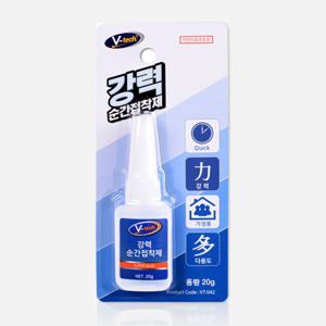 강력 순간접착제 20g/다용도 본드 유리 금속 경화제