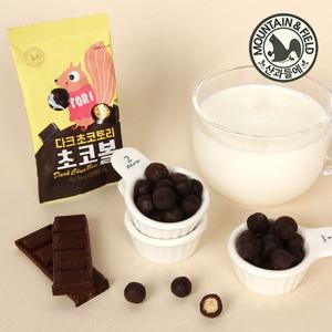 [산과들에] 다크초코토리 초코볼 15g x 10봉 초콜릿과자/간식