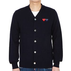 꼼데가르송 더블와펜 남성 가디건 AZ N058 051 2