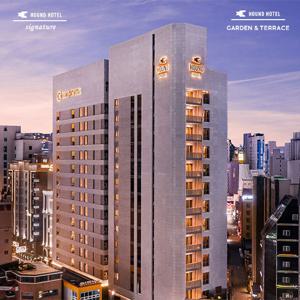 [해운대] 하운드 시그니처 & 가든테라스 2인 2박 / 객실 + 조식 + 루프탑 수영장 + 주중 22시간 스테이