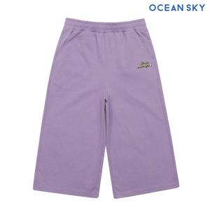 [오션스카이] 여아 원포인트 7부 웜업 팬츠-BCJG2752E0T
