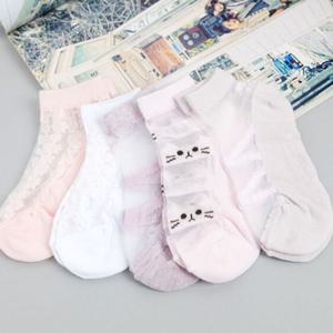 여아 여름양말 5족 세트 유아 아동 망사 발목 양말