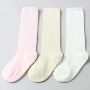 [노디자인] H머랭 반장 3켤레 세트 유아 아동 메쉬 망사 니삭스