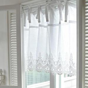 [꼬떼따블] 304 로제 화이트 발란스 커튼