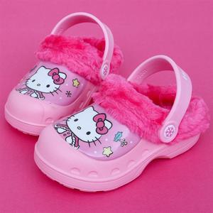 [오키즈] 헬로키티 방한샌들 (망토) (P0330)