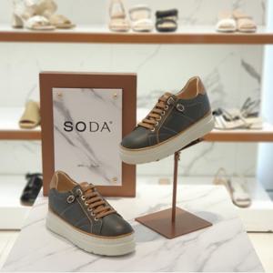 [소다] (ALF208GA63) 신상 여성 쎄미 캐쥬얼 키높이 스니커즈