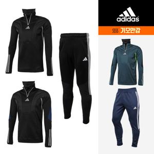 아디다스 23 윈터라이즈드 패딩 기모 긴팔 긴바지세트