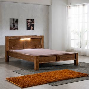 현대의료기 115Q V2 퀸 컴포트 황토숯볼 흙침대 서랍침대