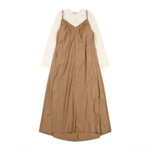 [코데즈컴바인] 뷔스티에 티셔츠 셋업원피스 (CJA-OP509W3)