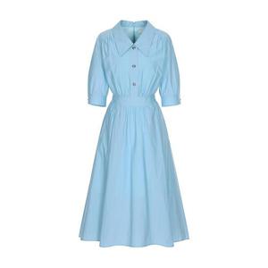 [올리브데올리브]셔츠형 플레어 원피스(OW4MO432)