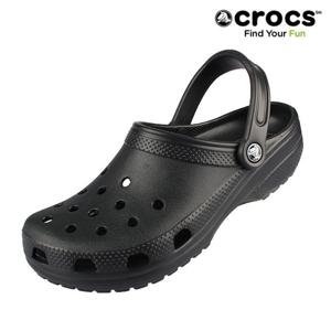 크록스 CROCS 남여공용 클래식 클로그 10001-001 블랙
