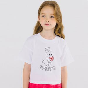 [택가22800원]스위트바니 크롭 반팔 티 JWUTO08