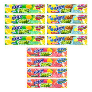 모리나가 하이츄 사우어 3종(레몬, 자몽, 파인애플)