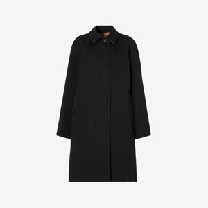 버버리 미드 렝스 캠던 카 코트 블랙 여성 8079398