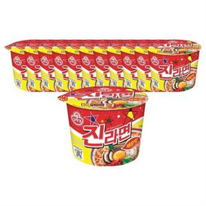 오뚜기 진라면컵 매운맛 110g 12개