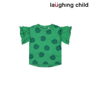 [래핑차일드] 프릴 반팔 티(8932533102_GN)