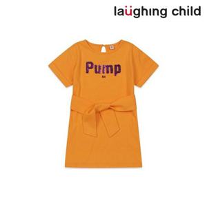 [래핑차일드] 져지 꼬임 리본 원피스(8941950270_OR)