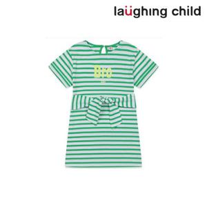 [래핑차일드] 져지 꼬임 리본 원피스(8941950271_GN)