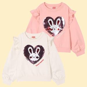 [코코리따]여아 스팽글 스웨트티셔츠CEMA248G1