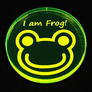 골프잇 일본수입정품 형광 볼마커 개구리 필드용품 X658GR