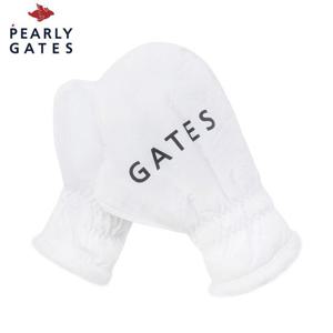 [파리게이츠] 파리게이츠 공용 배색 로고 우븐 벙어리 장갑 531D4ACA02_WH