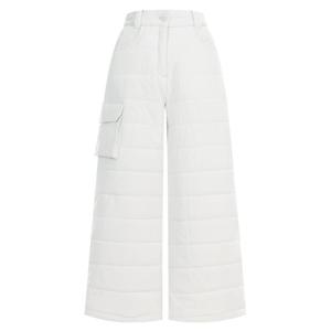 샵앤) 여성 골프 밴딩 방한 패딩 팬츠 SH-WPT-20037-에크루