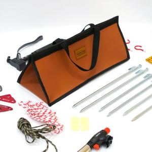 BUCK703 가죽 캠핑공구가방 단조팩 멀티툴가방 3가지용도