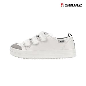 [스콰즈]스콰즈 여성 스니커즈 가죽 단화 찍찍이  운동화 SSS576